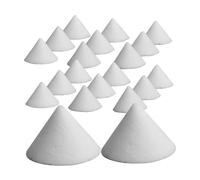 Mikikit 20 pièces Lot de Clous Réfractaires Aluminium Oxyde pour Four Poterie Supports Céramique Durables Haute Température Outils Compacts pour Cuisson Argile et Art Poterie