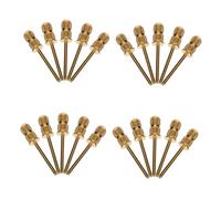 Mikikit 20 pièces Manicure Drill Bits Set Nail Gel Drill Bit Electric File Replacement For Natural And Artificial Nails