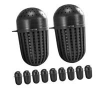 Mikikit 20 pièces Piège à Anguilles Plastique Réutilisable Cage de Robuste pour Écrevisses et Loches Piège à Appâts Polyvalent pour Eau Douce et Salée