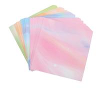Mikikit 200 feuilles Papier Origami Carré Coloré Double Face Papier Pliant Portable pour Artisanat DIY Matériel de Bricolage pour Garçon Fille et École et Facile à Plier