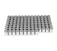 Mikikit 200pcs Sertisseuse de Tuyau Hydraulique en Acier Inoxydable Argenté, Ferrules 13mm pour Réparation Flexible Haute Pression, pour Maintenance Systèmes Hydrauliques