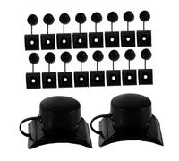 Mikikit 200pièces Embout De Fixation pour Carrelage avec Vis à Queue De Forage Kit Accessoires pour Installation De Tuiles pour Travaux De Rénovation De Toit