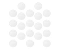 Mikikit 20pcs Couverture de Badge Ronde Transparente en Pvc pour Protéger et Exposer Badges Fragiles de 55mm, pour Stockage et Affichage de Souvenirs