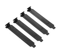 Mikikit 20pièces Cache Emplacement Pci Plaque Obturation pour Boîtier Pc Bloc Embouts De Châssis Accessoire Informatique