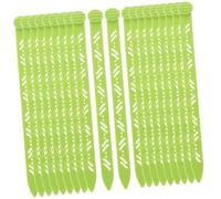 Mikikit 20pièces Tiges Permanentes Fluffy Pour Cheveux Outil Coiffure Boucleur Racine Usage Salon Maison Vert