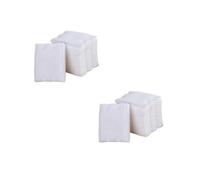 Mikikit 222 pièces Disques Coton Démaquillants Doubles Faces Épais Pratiques et pour Soin Visage Ongles et Tonique