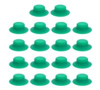 Mikikit 24 Joints en Silicone Verts pour Bouchons de Bouteille, Étanchéité et Protection Les Fuites, Compatibles Bouteilles à Bouchon Basculant, Usage pour Boissons Alcoolisées et Non