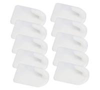 Mikikit 24 pièces Crochets Muraux Adhésifs pour Accrocher Colliers Clés et Petits Sacs Crochets Polyvalents Sans Perçage Supports Mural pour Rangement et Décoration