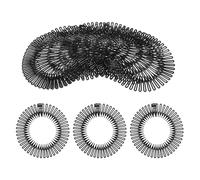 Mikikit 24 Pièces Peigne Cheveux Extensible Bandeau Plastique Flexible pour Coiffure Wavy Accessoires pour Femmes Adolescentes et Filles