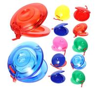 Mikikit 24pièces Castagnettes Créatives pour Garçon Fille Jouets Éducatifs à Percussion Précoces Jouets De Musique