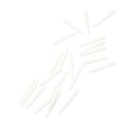 Mikikit 25 pièces Lot de Pointes de Rechange pour Stylo à Peinture Rondes Embouts Pratiques et Durables pour Remplacement Rapide Fournitures Scolaires et Artistiques Polyvalentes