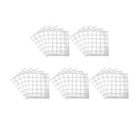Mikikit 25feuilles Pastilles Adhésives Extensions Cils Support Adhésif Autocollants Imperméables Plateau Colle Cils