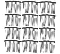 Mikikit 25pièces Peignes Métalliques Décoratifs Dents Accessoires Vintage Pour Femmes Peignes Latéraux Français Pour Coiffures Et Voiles De Mariage Fixation Pour Tiaras Et Ornements