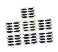 Mikikit 28paires Autocollants Pour Eyeliner Pailletés De Stickers Résistants Et Imperméables Pour Contour Des Yeux