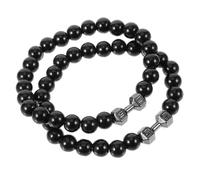 Mikikit 2pièces Bracelet Haltère Pour Homme Bracelet De Lesté Gym Pour Hommes Élégant Pour Mariages