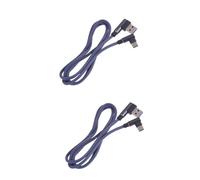 Mikikit 2pièces Câble USB Type-c Tressé Chargeur Et Data pour Note Et Autres Appareils Type-c