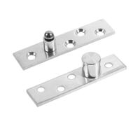 Mikikit 2pièces Charnière Pivotante à Degrés Pour Porte Rotative Petite Design Moderne