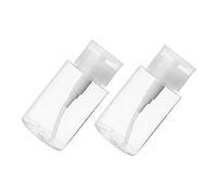 Mikikit 2pièces Flacon Compact De Voyage Pour Maquillage Nettoyage Et Produits De Soin Bouteille Portable Pour Ranger Et Transporter Facilement
