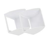 Mikikit 2pièces Housse De Protection La Pluie Pour Sonnette Lot De Accessoires Pour Sonnette Imperméable Et Pratique Pour Systèmes De Contrôle Accès