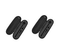 Mikikit 2pièces Housse De Rangement pour Stylet Compatible avec Apple Pencil Et Étui Noir avec Poche Mesh pour Accessoires Et des Pointes