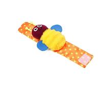 Mikikit 2pièces Lot De Poignet Garçon Fille Forme De Coccinelle Et Abeille Éveil Léger Et Sûr Nés Développement Sensoriel Et Jeu Accompagnement Pour Tout-petits