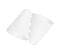 Mikikit 2pièces Raccord De Ventilation Ajustable Pour Système De Hotte De Cuisine Adaptateur Pour Conduits Air Inline