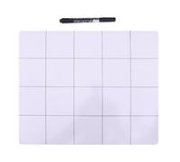 Mikikit 2pièces Tapis De Travail Magnétique Réécrivable pour Rangement De Petites Vis Et Mat De Réparation Pratique pour Smartphones Et Tablettes