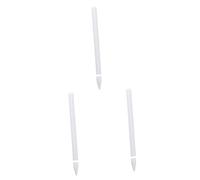 Mikikit 3 Pièces à Stylo Pomme Couverture De Capuchons De Stylo en Silicone Stylo Cas Peau Manchon Pointe De Stylo en Silicone Protège-Manches Écriture Blanche Gel De Silice Trousse