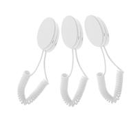 Mikikit 3 pièces Câble Rétractable avec Crochet Autocollant Télécommande pour et Téléphones Attache Sécurisée Sans Perçage