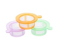 Mikikit 3 pièces Cell Filter Mesh Strainers Disposable Lab Experiment Tool Small Cell Screening Mesh Filters
