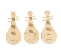 Mikikit 3 pièces Jouets Instrument Musique Garçon Fille DIY Kit Luth Éducatif Chinois Créatif Cadeau Anniversaire Garçon Fille