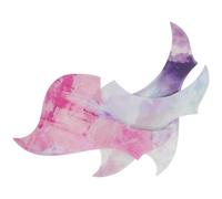 Mikikit 3 Pièces Pickguard Guitare Acoustique Autocollant avec Design Graffiti Oiseau Plaque de Protection Pré-découpée pour Accessoires de Remplacement Guitare Protection Anti-rayures