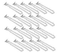 Mikikit 30pièces Bracelets Chaîne Pour Femme Avec Fermoirs à Bascule Bijoux Pour Bracelets Et Chaîne Pour Création De Bijoux