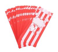 Mikikit 30pièces Sachets à Popcorn Papier Pour Portions Individuelles Boîtes à Popcorn Résistantes Graisse Pour Fêtes Et Cinémas