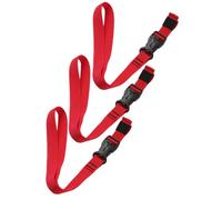 Mikikit 3pcs Sangles en Nylon Pratiques pour Bagages et Chargement, Faciles à Démonter, Résistantes pour Voyages et Activités en Extérieur