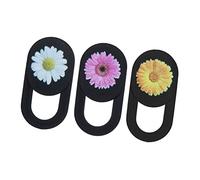 Mikikit 3pièces Couverture De Diapositive pour Webcam Couverture De Caméra pour Ordinateur Portable Coulissante pour Appareil Photo