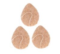 Mikikit 3Pièces Éponges de Visage Réutilisables Exfoliants Doux pour Nettoyage Apaisant pour Maison Voyages Améliore Nettoyants et Réduit