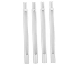 Mikikit 4 Pièces Allongées pour Support Mobile de Lit Rallonge Robuste et Installation Stable et Ajustable pour Suspendre Jouets et Clochettes