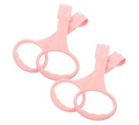 Mikikit 4 pièces Anneaux de Traction pour Lit Garçon Fille Accessoires pour Parc et Apprentissage Marche Jouets Déveil Colorés pour Soutien Debout des Sécurité et Aide Motricité