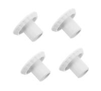 Mikikit 4 Pièces Bouchon de vidange congélateur Bouchon de vidange de Refroidisseur fileté Fichons de Refroidissement à l'épreuve abfssstopfen Plastique Blanche