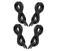 Mikikit 4 pièces Câble Rallonge pour Caméra de Recul Connecteur 4 Broches Extension Robuste avec Connecteur Aviation Installation Rapide Plug-and-Play pour Véhicule