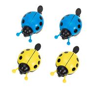 Mikikit 4 Pièces Cloche de Vélo pour Garçon Fille de Sifflets de Accessoires de Vélo Colorés Avertissement pour Garçons Filles Fort pour Circulation