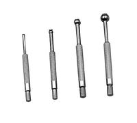 Mikikit 4 pièces Jeu de Jauges Télescopiques Alésage Sphériques Durcies pour Petits Mesure Précise des Diamètres Intérieurs avec Surface de Mesure Résistante et Étui de Rangement