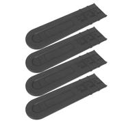 Mikikit 4 Pièces Manchon de Protection en Plastique PE pour Guide Chaîne de Tronçonneuse, Réduit Bruit et Dévie Débris, pour L'entretien des Espaces Verts et Jardinage
