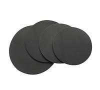 Mikikit 4 pièces Set de Pads Sourdires pour Batterie Réglables Amortisseurs de Bruit pour Pratique Domestique Accessoires Batterie Chute Durable