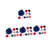 Mikikit 40 Pièces Couverture De Microphone Pare-Vent pour Micro Micro-Cravate Pare-Brise Micro Éponge Bonnette Micro-Cravate Pare-Brise Poilu Coupe-Vent Couverture De Vent Peluche