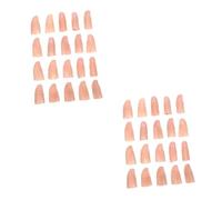 Mikikit 40 Pièces Faux Doigts Simulés pour Tours de Accessoires de Performance Elastiques et Réalistes Kit de Conjuration pour Magiciens Débutants et
