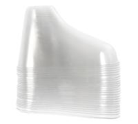 Mikikit 40 pièces Transparent Plastic Feet Models For Shoes Display PVC Socks Moulds Shoe Shapers For Boys And Lightweight And Easy To Use