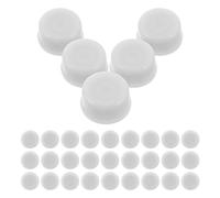 Mikikit 45 Paliers D'éolienne Artisanale Blanc Couvercle Élargi, Roulements Miniatures pour Moulin à Vent de Jardin, Kit 45 Pièces pour Diy, Réparation et Décoration Extérieure