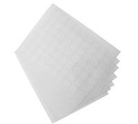 Mikikit 490 Pastilles Adhésives Transparentes Double Face 20 Mm X 0,5 Mm, Autocollants Ronds sans Trace pour Décoration Murale, Loisirs Créatifs, Fêtes et Anniversaires, Ruban Adhésif